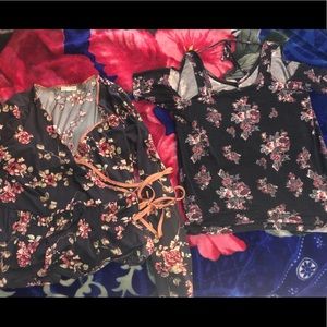 Floral tops